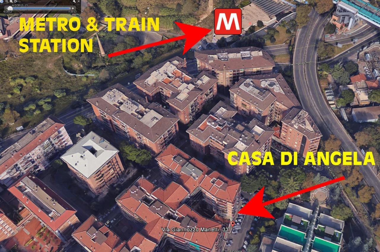Willa Casa Di Angela Rzym Zewnętrze zdjęcie